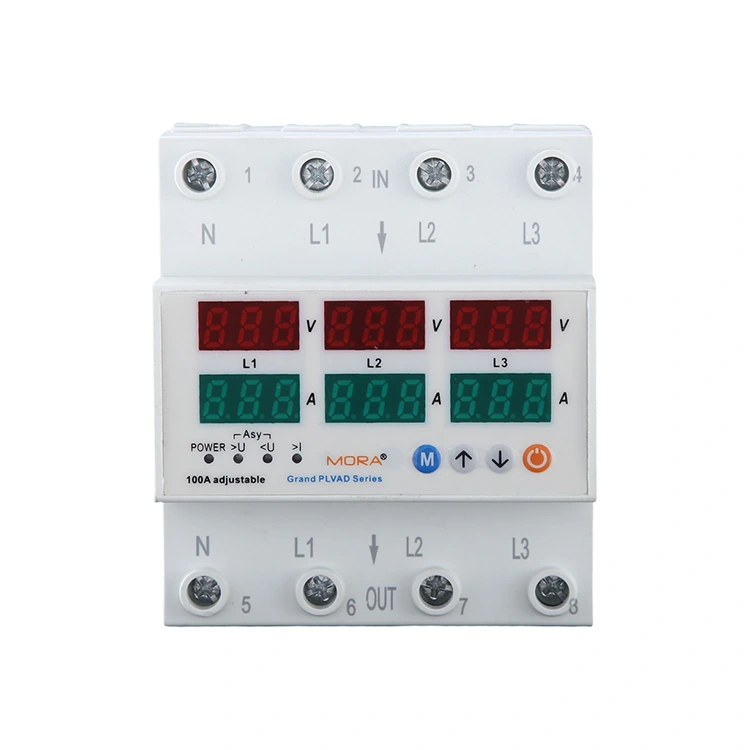 63A 80A 100A Захист від напруги